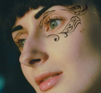 Lace Masks Masquerade Costume Tattoo - Image 4