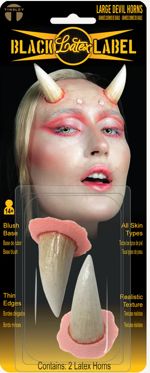 Latex Large Devil Horns - Tinsley Transfers - Image 3