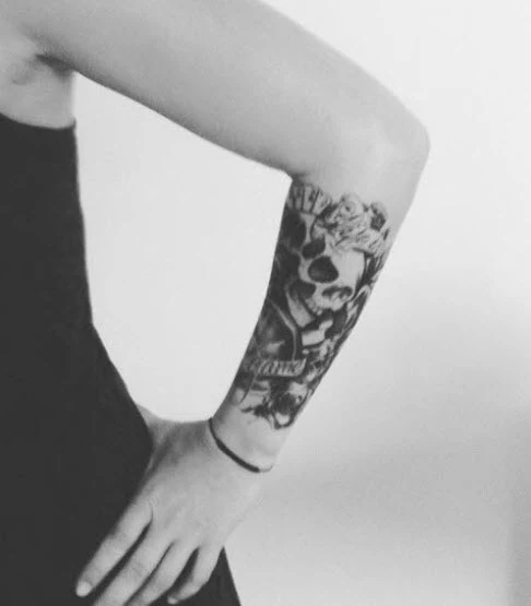 Life Is A Game Tattoo Sleeve - Image 3