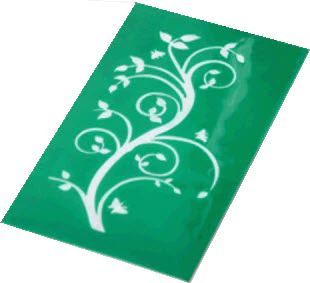 Lily Lines Stencil For Tattoo Spray - Image 2