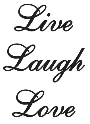 Live Laugh Love Tattoos - Image 2