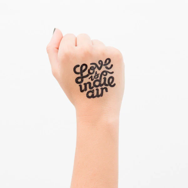 Love Is Indie Air - Tattoonie - Image 2