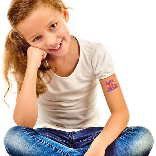 Love Jesus Tattoo - Image 2