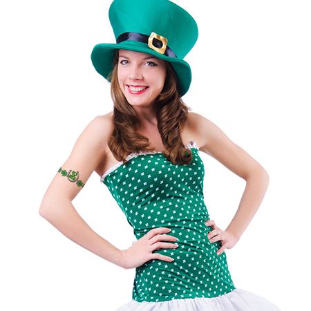 Luck Of The Irish Horseshoe Band Tattoo - Image 2