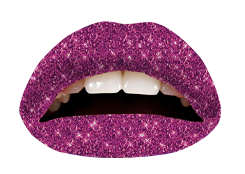 Magenta Glitteratti Violent Lips