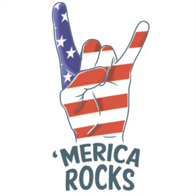 Merica Rocks Tattoo