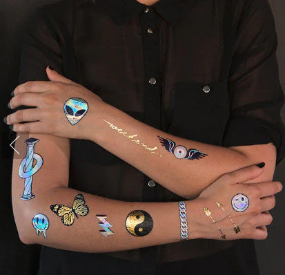Metallic Pack - Tattoonie (10 Tattoos)