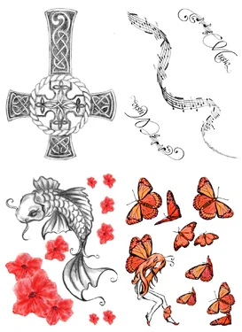 Mini Demure Tattoos