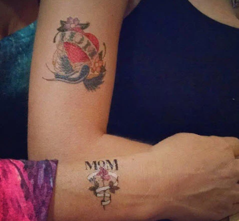 Mom Rose Tattoo - Image 3
