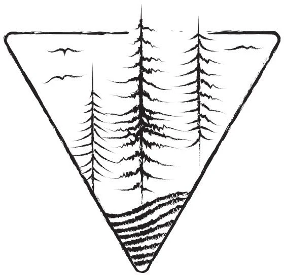 Mountain Trees Tattoo