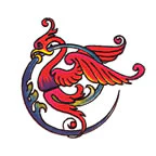 Mystic Bird Tattoo