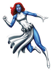 Mystique Large Tattoo