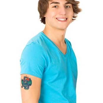 Mythical Blue Dragon Tattoo - Image 2