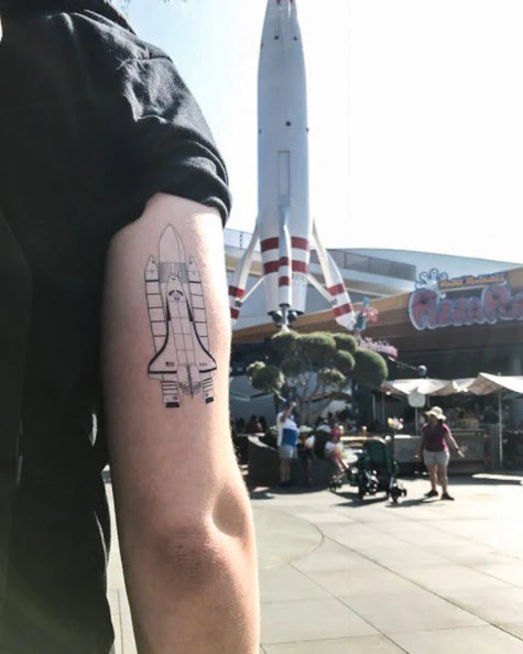 NASA Space Shuttle Tattoo - Image 3
