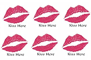Naughty Kisses Tattoo