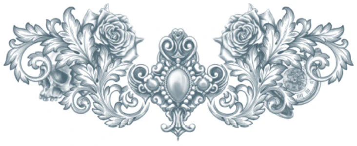 Neck Tattoos Posh- Tinsley Transfers - Image 4