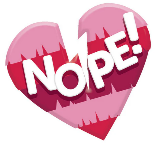 Nope Broken Heart Tattoo