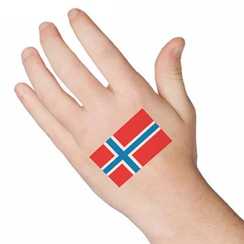 Norway Flag Tattoo - Image 2
