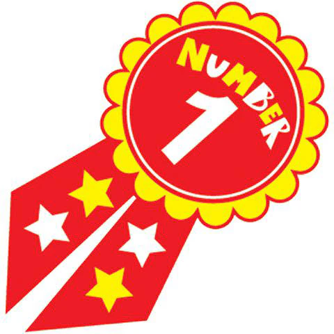 Number 1 Ribbon Tattoo