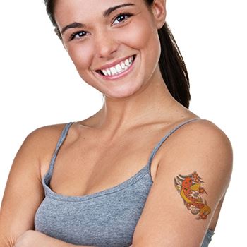 Orange Koi Tattoo - Image 2