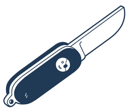 Patch Girl's Knife - Tattoonie