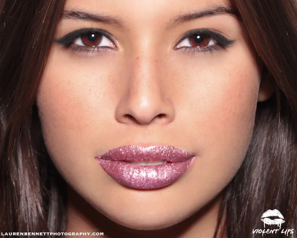 Pink Glitteratti Violent Lips - Image 2