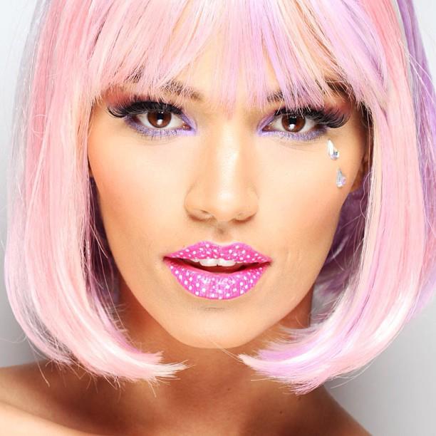 Pink Polka Violent Lips - Image 3