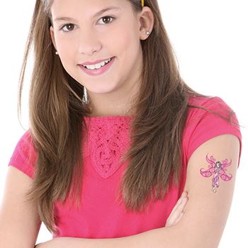 Pink Purple Fairy Tattoo - Image 2