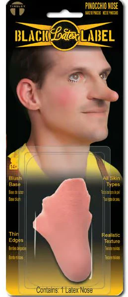 Pinocchio Latex Nose - Tinsley Transfers - Image 3