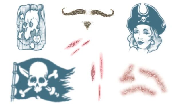 Pirate Tattoo Kit