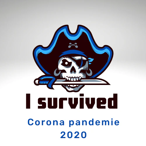 Pirate vs Corona Tattoo