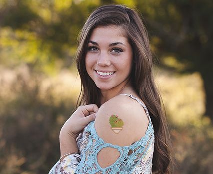 Pixel Cactus Tattoo - Image 2