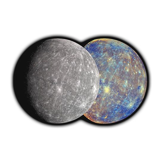 Planet Mercury Tattoo