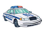 Police Car Tattoo