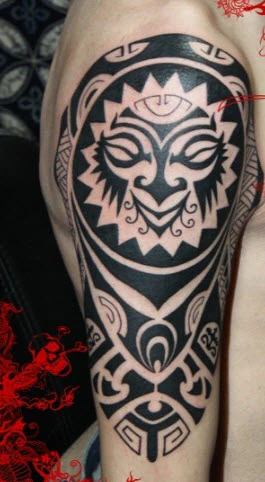 Polynesian Shield Tattoo - Image 2