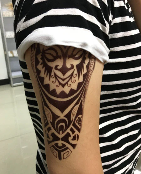 Polynesian Shield Tattoo - Image 3