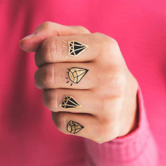 Precious Stones Gold - Tattoonie