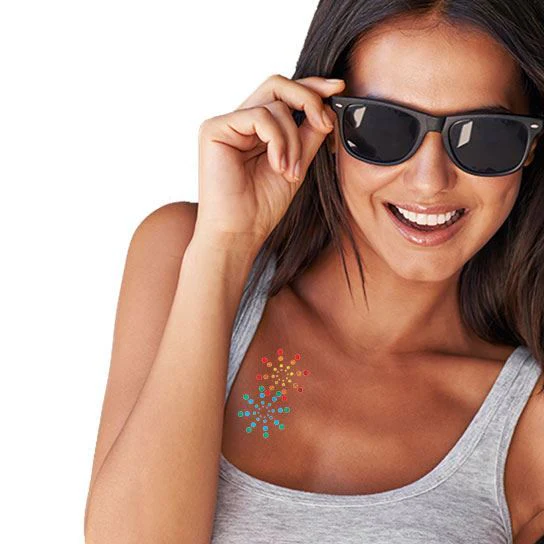 PrismFoil Radiant Starburst Tattoo - Image 2