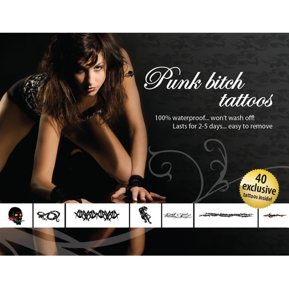 Punk Bitch (40 tattoos)