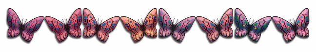 Purple Butterflies Armband Tattoo