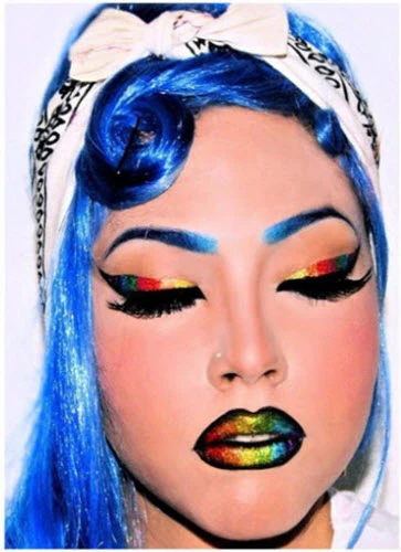 Rainbow Glitteratti Violent Lips - Image 3
