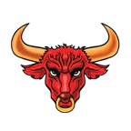 Red Bull Head Tattoo