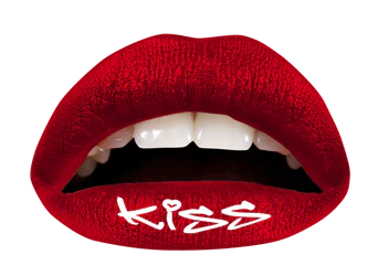 Red Kiss Violent Lips