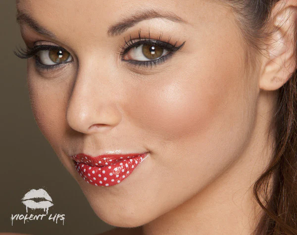 Red Polka Violent Lips - Image 2