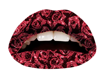 Red Roses Glitteratti Violent Lips