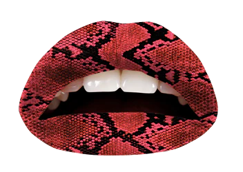 Red Snake Violent Lips