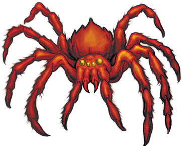 Red Spider Tattoo