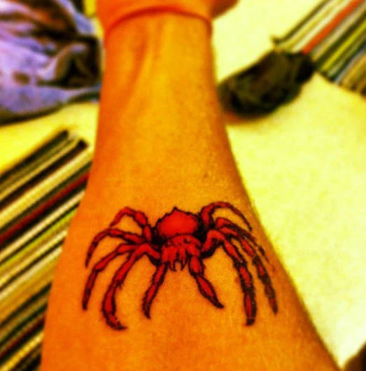 Red Spider Tattoo - Image 2