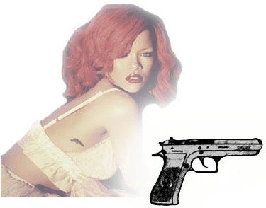 Rihanna - Revolver Tattoo - Image 3