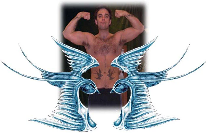 Robbie Williams - Swallow Right Tattoo - Image 2